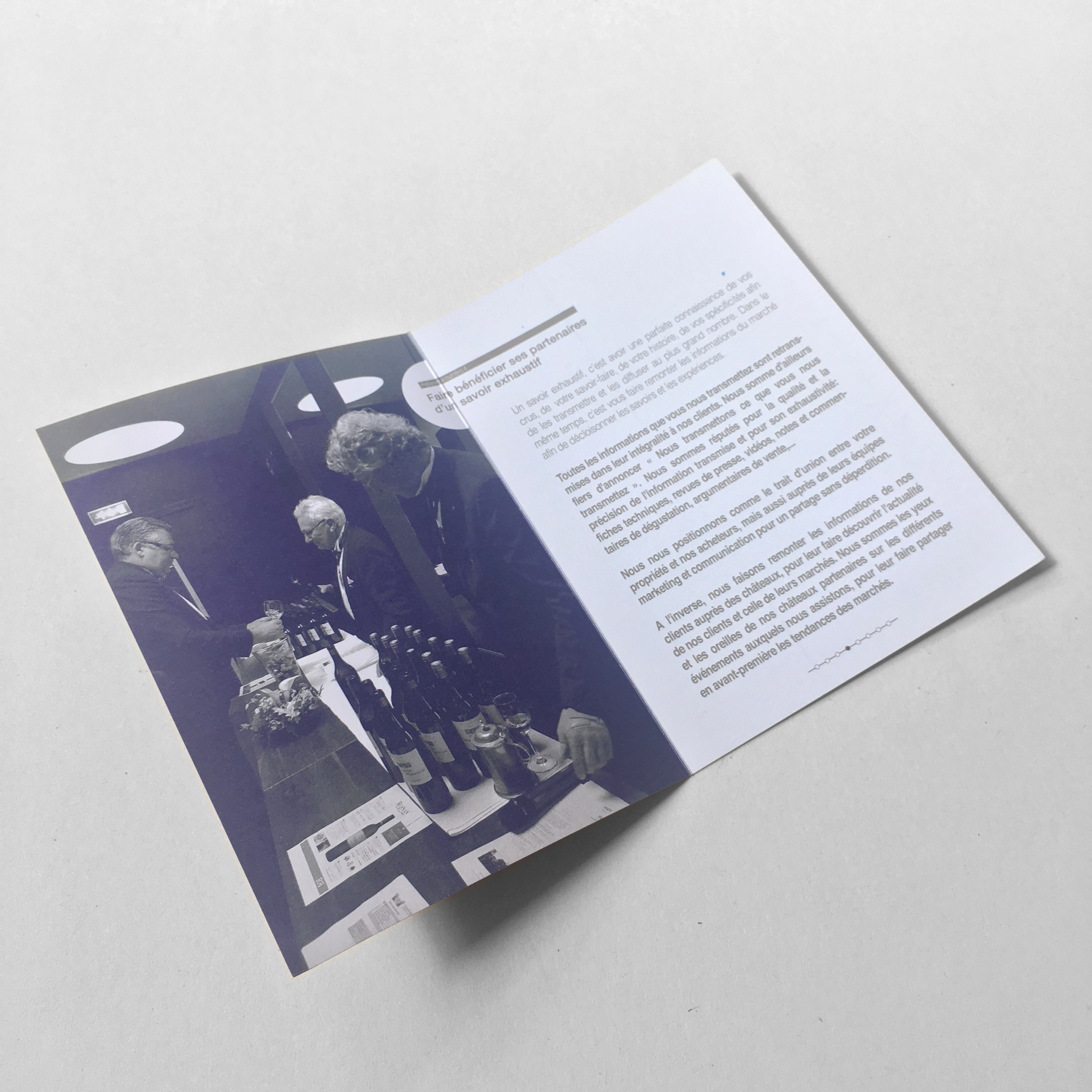 leaflet ouvert Bordeaux Tradition