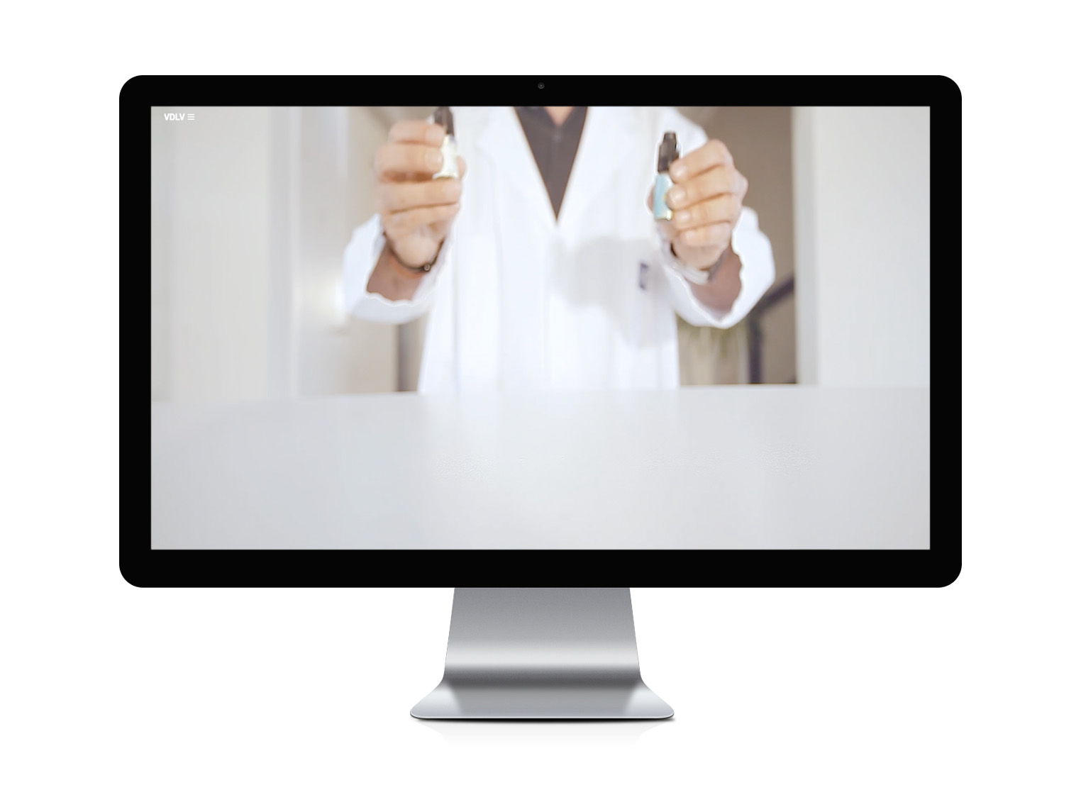 site web sensoriel VDLV réalisé par l'agence de communication ELEM NT