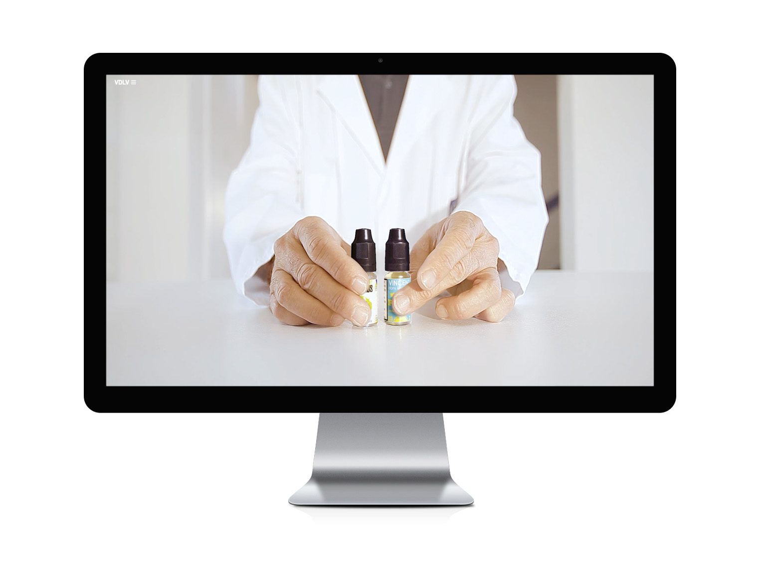 site web sensoriel VDLV réalisé par l'agence de communication ELEM NT