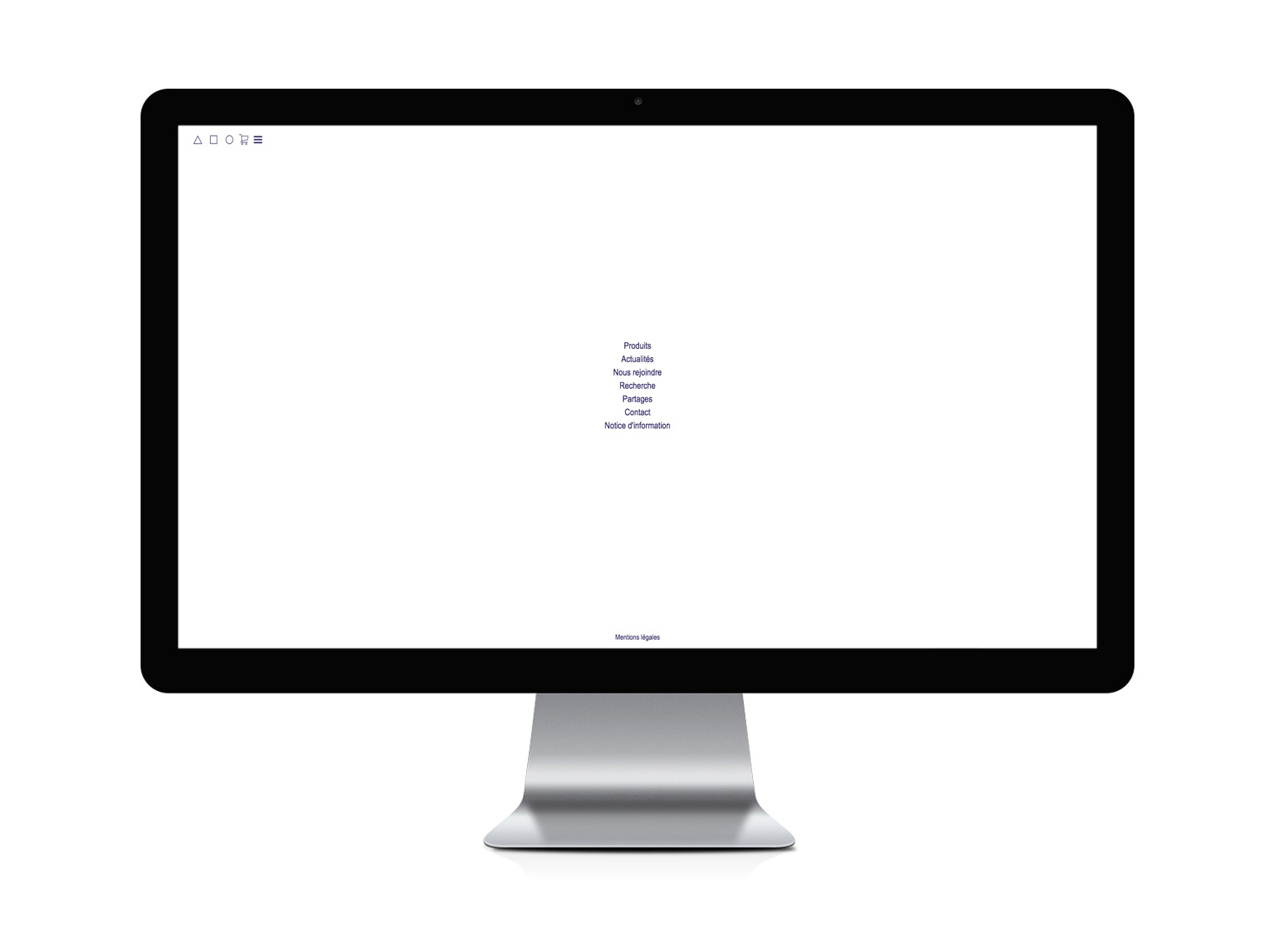 site web sensoriel VDLV réalisé par l'agence de communication ELEM NT