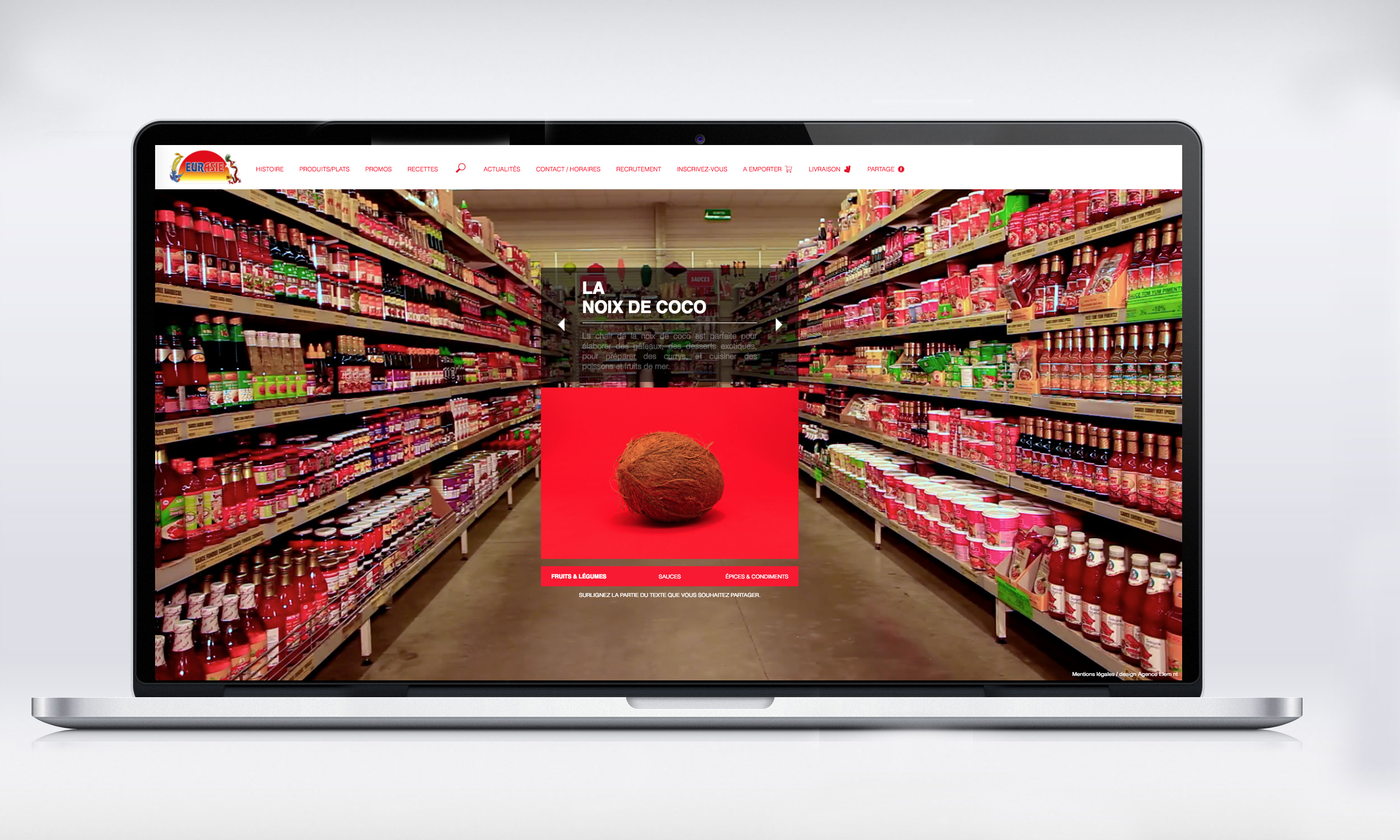 site aurasie-agence elemnt 8